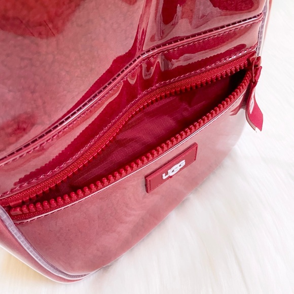 UGG Dannie II Mini Backpack Clear In Samba Red - Picture 7 of 9